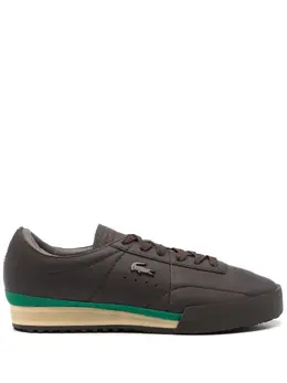 Lacoste: Чёрные кроссовки 
