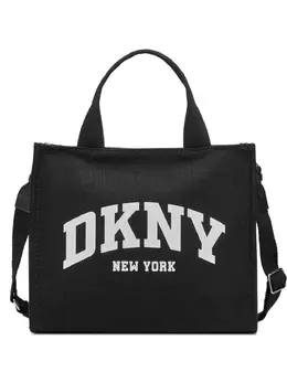 DKNY: Сумка-шоппер с принтом 