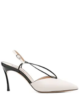 Casadei: Светлые туфли 
