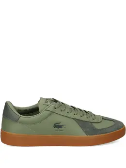 Lacoste: Зелёные кроссовки 