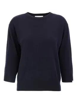 extreme cashmere: Синий свитер 