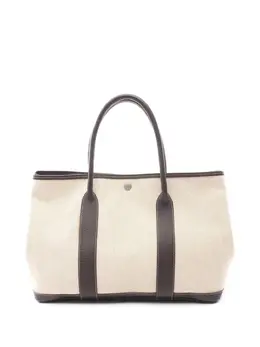 Hermès Pre-Owned: Коричневая сумка-шоппер 