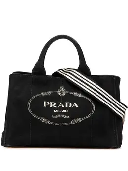 Prada Pre-Owned: Чёрная сумка 