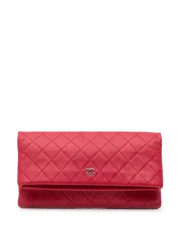 CHANEL Pre-Owned: Красный клатч 