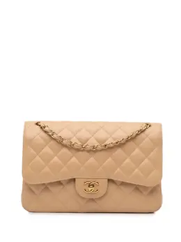 CHANEL Pre-Owned: Коричневая сумка 