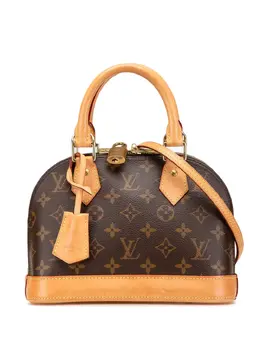 Louis Vuitton Pre-Owned: Коричневая сумка 