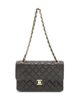 CHANEL Pre-Owned: Чёрная сумка 