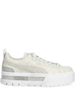 PUMA: Светлые кроссовки  Mayze
