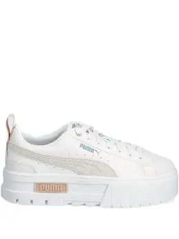 PUMA: Белые кроссовки  Mayze