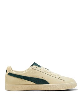 PUMA: Жёлтые кроссовки  Clyde