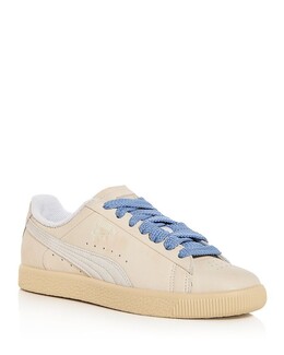 PUMA: Белые кеды  Clyde