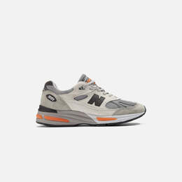 New Balance: Оранжевые кроссовки 