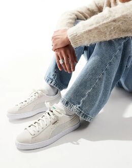 PUMA: Белые кроссовки 