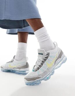 Nike: Серые кроссовки  Air Vapormax