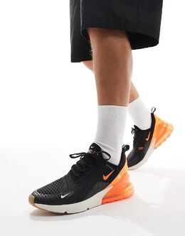 Nike: Чёрные кроссовки  Air Max 270