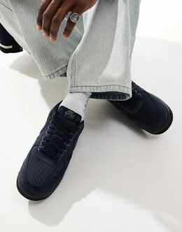 Nike: Тёмные кроссовки  Air Force 1