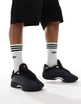 Adidas Originals: Чёрные кроссовки 