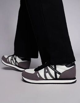 Armani Exchange: Белые кроссовки 