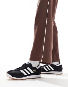 Adidas Originals: Чёрные кроссовки 