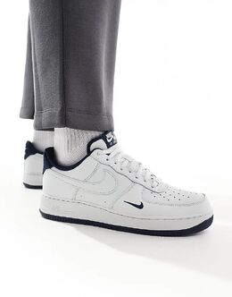 Nike: Белые кроссовки  Air Force 1