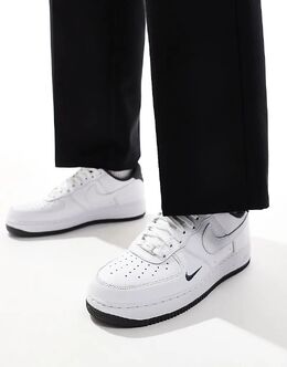 Nike: Белые кроссовки  Air Force 1