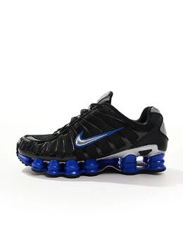 Nike: Чёрные кроссовки  Shox TL