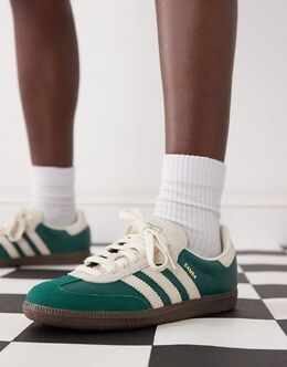 Adidas Originals: Зелёные кроссовки 