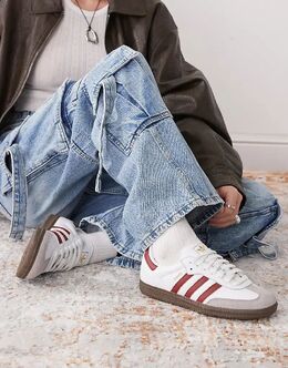 Adidas Originals: Белые кроссовки 