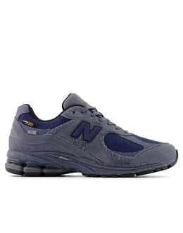 New Balance: Серые кроссовки  2002R