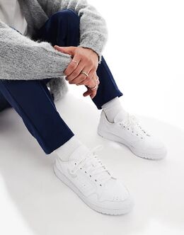 Adidas Originals: Белые кроссовки 