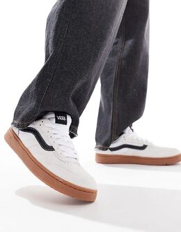 Vans: Белые кроссовки 