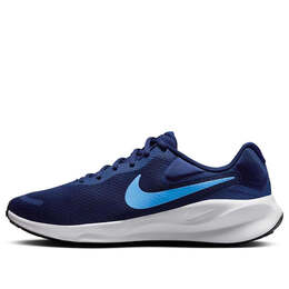 Nike: Синие кроссовки 