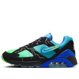 Nike: Зелёные кроссовки  Air Max