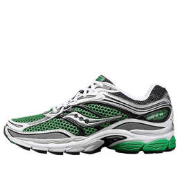 Saucony: Зелёные кроссовки 