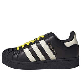 Adidas: Чёрные кроссовки  Superstar