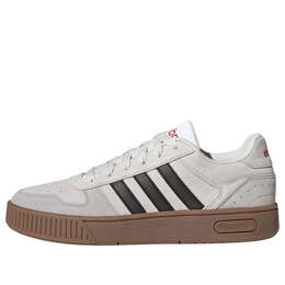 Adidas: Серые кроссовки 