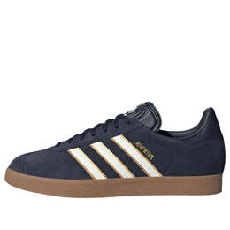 Adidas: Синие кроссовки  Gazelle