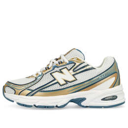 New Balance: Белые кроссовки 