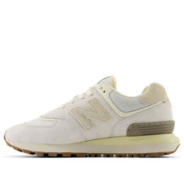New Balance: Бежевые кроссовки  574