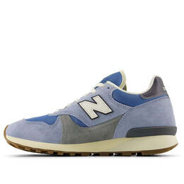 New Balance: Синие кроссовки 