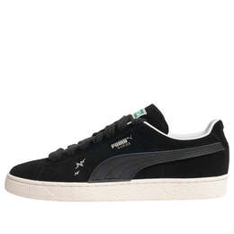 PUMA: Чёрные кроссовки  Suede