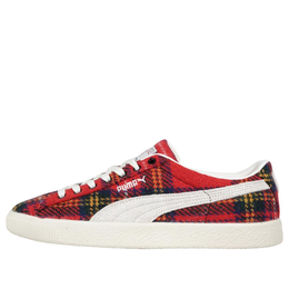 PUMA: Красные кроссовки  Suede