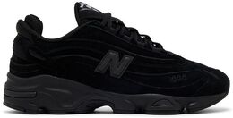 New Balance: Чёрные кроссовки 