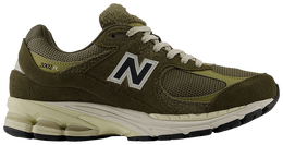 New Balance: Тёмные кроссовки  2002R