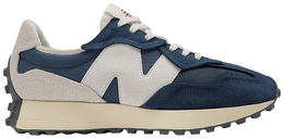 New Balance: Синие кроссовки  327