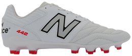 New Balance: Белые кроссовки 