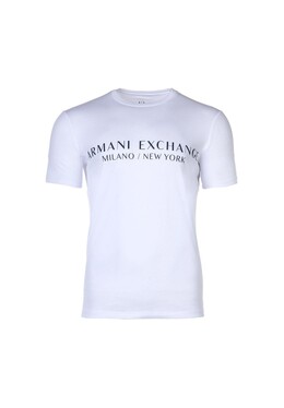 Armani Exchange: Футболка с надписями 
