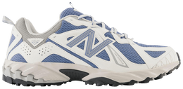 New Balance: Голубые кроссовки 