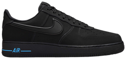 Nike: Чёрные кроссовки  Air Force 1