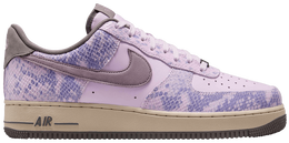 Nike: Фиолетовые кроссовки  Air Force 1
